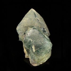 Des octaédre de fluorite cristallisée de la mine de la Barre dans le centre France, une pièce pour collectionneur de minéraux.