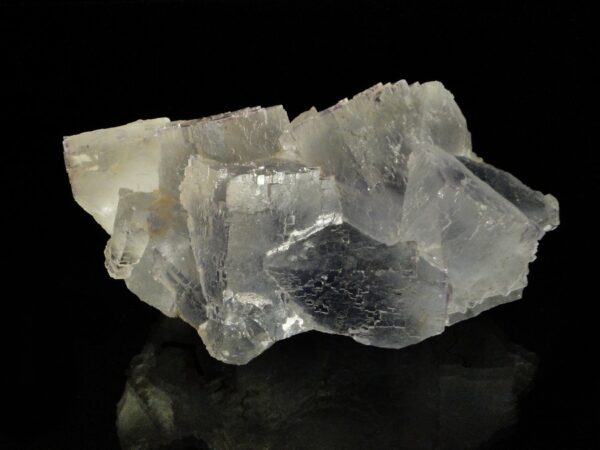 Des cubes de fluorite, de Berbes, dans les Asturies, c'est une pièce pour collectionneur de minéraux.