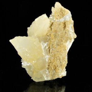 Des cristaux de calcite de Reocin, une pièce pour collectionneur de minéraux.