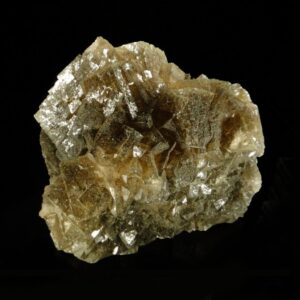 Une pièce de fluorite de la mine de Chaillac, une pièce pour collectionneur de minéraux.