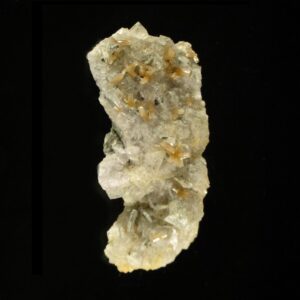 Une pièce de pyromorphite marron, elle vient de la mine du Rossignol, une pièce pour collectionneur de minéraux.