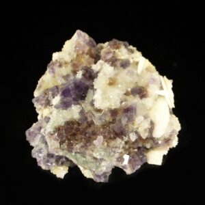 C'est un ensemble de cubes de fluorite de Berbes, dans les Asturies, ils sont violet, c'est une pièce pour collectionneur de minéraux.