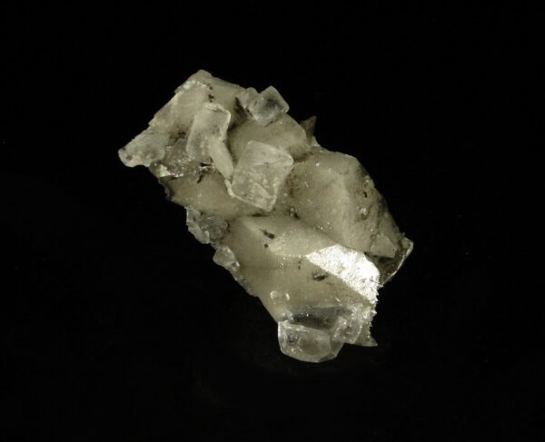C'est un ensemble de cristaux de calcite avec de la fluorite, la pièce vient de la mina Emilio dans les Asturies, c'est un échantillon pour collectionneur de minéraux.