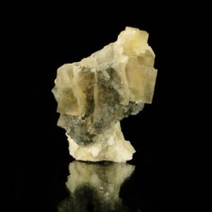 Ce sont des cristaux de fluorite de Chaillac, une pièce pour collectionneur de minéraux.