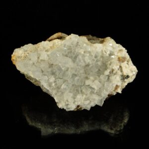 Des cristaux de baryte bleue de la mina Moscona, Solis, c'est une pièce pour collectionneur de minéraux.