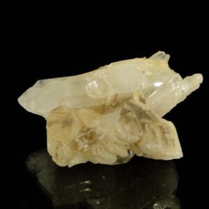 Des cristaux de quartz et calcite de Savoie, une pièce pour collectionneur de minéraux.