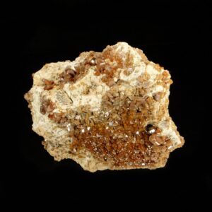 Des cristaux de vanadinite du Maroc, une pièce pour collectionneur de minéraux.