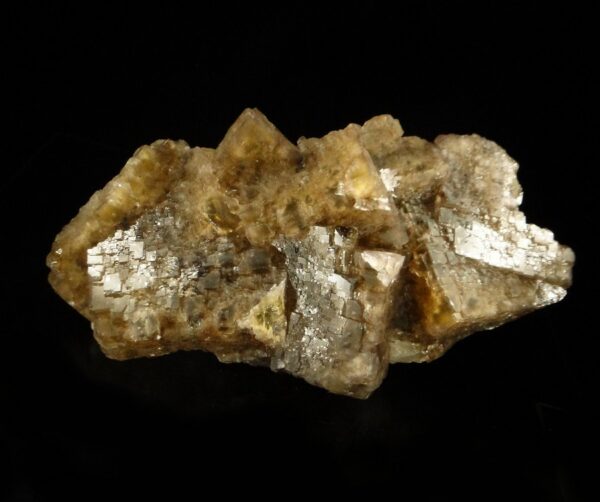 Un ensemble de cristaux de fluorite de Minerva mine au USA, c'est une pièce pour collectionneur de minéraux.