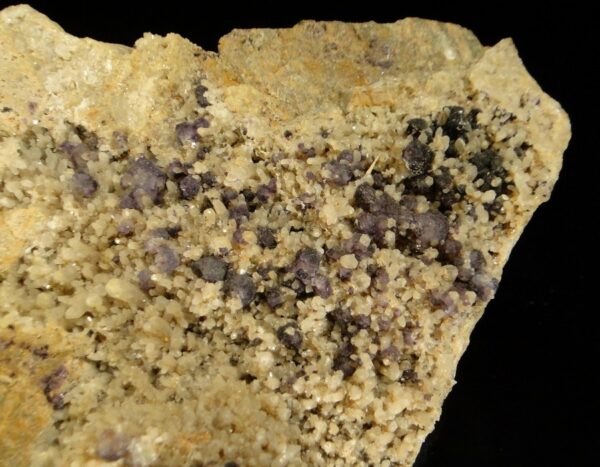 Un ensemble de cristaux de fluorite associé à du quartz et de la sidérite d'Ambazac, c'est une pièce pour collectionneur de minéraux.