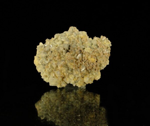 Des cristaux de pyromorphite sur fluorite de Chaillac, une pièce pour collectionneur de minéraux.